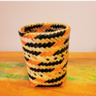 Mini Urutú (cesto) de Arumã Etnia Baniwa 10 X 10 Cm - Mod. 12