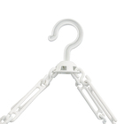 Mini Varal Dobrável 48 Pregadores de Roupas Azul Maxeb