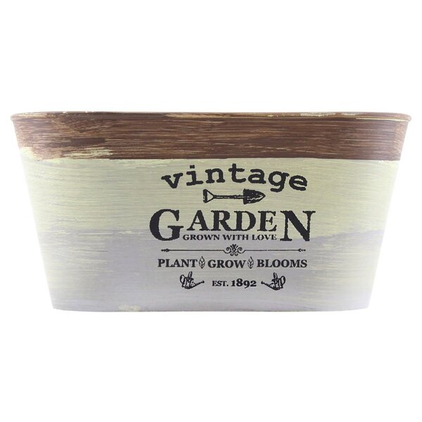 Mini Vaso De Planta Cachepot Estampado Decorado 9cm