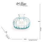 Mini Vaso De Vidro Decorativo 9x11cm