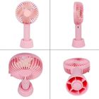 Mini Ventilador Mao E Mesa Usb Bateria Portatil 3 Velocidades