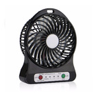 Mini Ventilador Portátil Com Bateria Recarregável Usb 14cm -