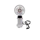 Mini Ventilador Portátil Recarregável Mão E Mesa Com Display