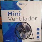 Mini Ventilador Usb Luatek Em Metal 4 Pás Para Pc E Notebook