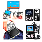 Mini Vídeo Game Retrô Portátil Sup 400  Jogos Clássicos Antig