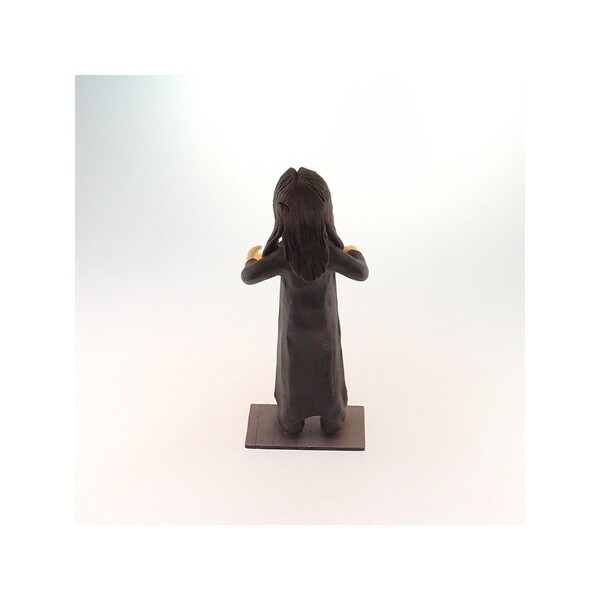 Miniatura Caricatura Boneco Ozzy Black Biscuit 18 X 6 X 8 Cm