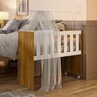 Miniberço Multifuncional Rubi - Branco/ypê