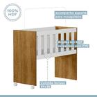 Miniberço Multifuncional Rubi - Branco/ypê