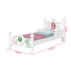 Minicama Iris Infantil Moranguinho Branca
