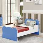 Minicama Múrcia Branca E Azul