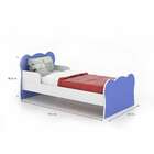 Minicama Múrcia Branca E Azul