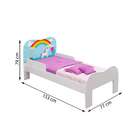 Minicama Soneca Branca E Lilás