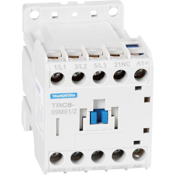 Minicontator Tripolar Tramontina Trc8-09m01/z 9a 24vcc 1nf