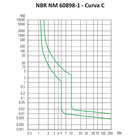 Minidisjuntor Tdj3ka 3 P 25 A Curva C Tramontina