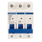Minidisjuntor Tdj6ka 3 P 40 A Curva C Tramontina