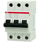Minidisjuntor Tripolar 25a Curva C Norma Din Abb