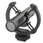 Mirfak N2 Microfone Direcional Cardioide P Câmera Preto