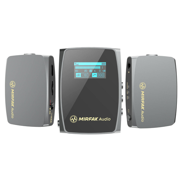Mirfak We10 Pro Sistema Microfone Sem Fio 2.4ghz Preto | Leroy Merlin
