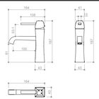 Misturador  Monocomando Com Cristais Swarovski - Acabamento C
