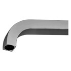 Misturador Banheiro Parede Bella Clássica Grafite Liso Fani