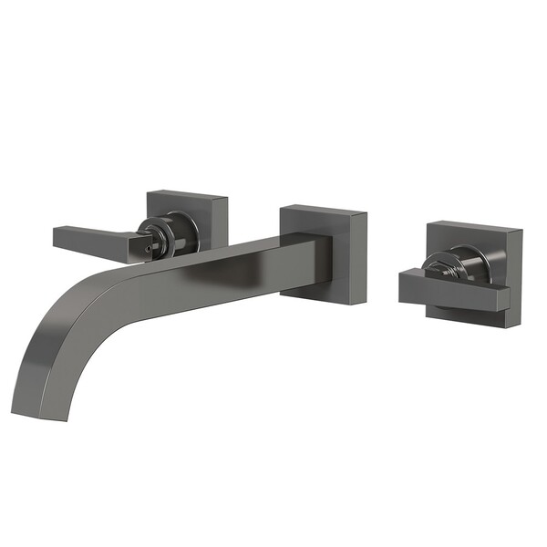 Misturador Banheiro Parede Bella Clássica Grafite Liso Fani