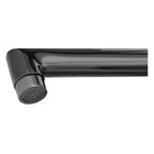 Misturador Banheiro Parede Jade Clássica Grafite Liso Fani