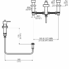 Misturador Bidê - Flaunt- Preto Fosco
