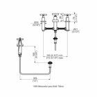 Misturador Bidê - Titânio
