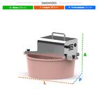 Misturador De Doces E Brigadeiro Mixer 7l Bivolt Rosa Mousse