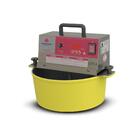 Misturador De Doces Prmog-07 Bivolt Amarelo E Espátula De Sil