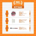 Misturador De Doces Prmog-07 Bivolt Rosa + Raspadores + Espát