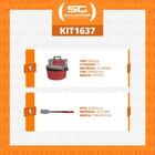 Misturador De Doces Prmog-07 Bivolt Vermelho E Espátula De Si