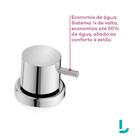 Misturador De Mesa Para Lavatório Basic Três Furos Bica Alta