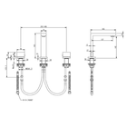 Misturador Duplocomando Bica Baixa Lux