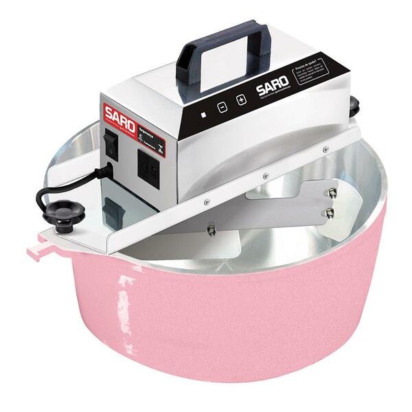Misturador Elétrico 10 Litros Automático Bivolt Rosa Saro Pa1