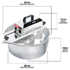 Misturador Elétrico 21 Litros Automático Bivolt Preto Saro Pa