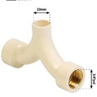 Misturador Fff Cpvc 22mm X 3/4'pol 10 Peças Ultraterm Krona