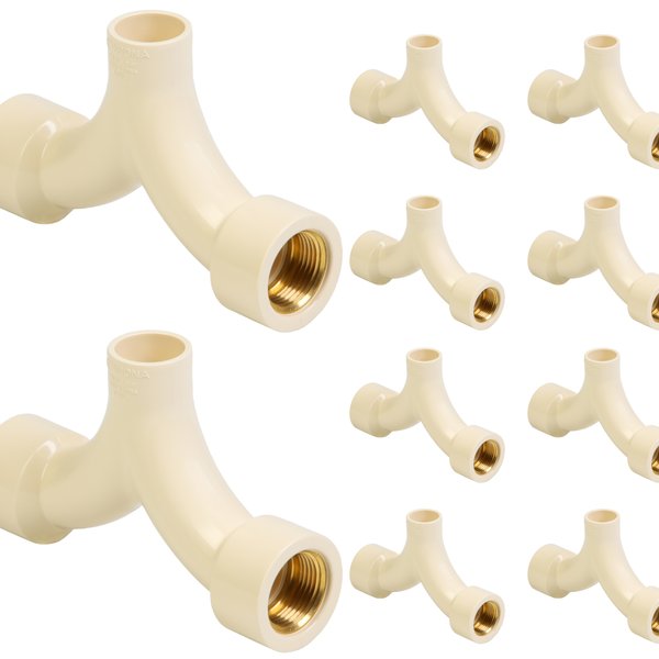 Misturador Fff Cpvc 22mm X 3/4'pol 10 Peças Ultraterm Krona