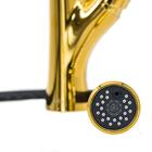 Misturador G Extensível Dourado Gold Nias Com Kit Filtro