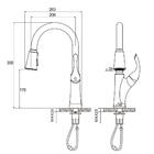 Misturador G Mono. Extensível Cromado Nias Com Kit Filtro