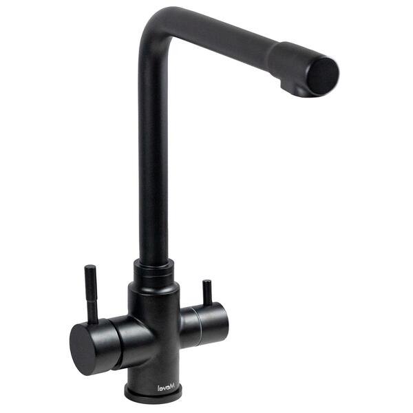 Misturador G Monoc. Com Kit Filtro Preto Fosco Gourmet12