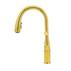 Misturador G Monocomando Extensível Gold Dourado Galheta