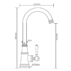 Misturador G Monocomando Gourmet11