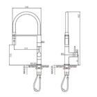 Misturador G Monocomando Rose Gold Gourmet10 Slim