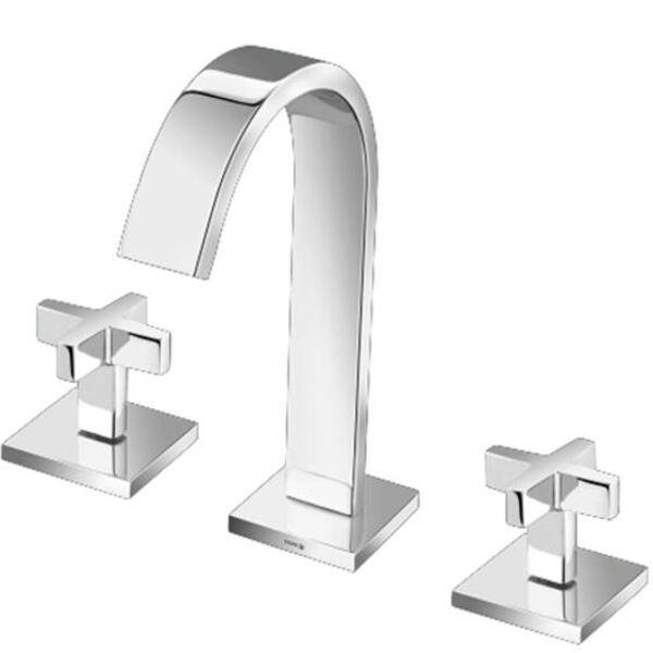 Misturador Goa Cross Lavatório Banca Cromado Fabrimar