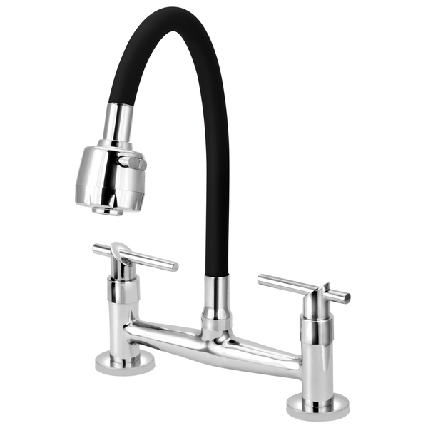 Misturador Gourmet Flexível De Cozinha Mesa Preto C61