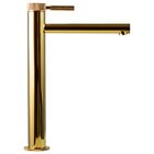 Misturador Monocomando Bica Alta Dourado Gold Mist19