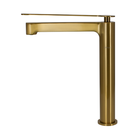 Misturador Monocomando Bica Alta Milão Gold Escovado