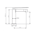 Misturador Monocomando Bica Baixa Milão