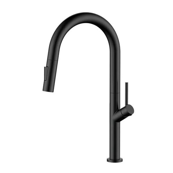 Misturador Monocomando Black Matte Cozinha Gourmet Extensiva
